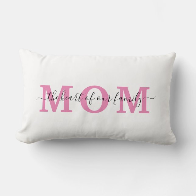Gift For Mom Mother's Day Mom's Birthday Lumbar Pillow (Front)