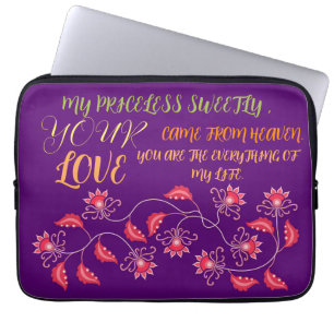 GIFT FOR MOM, SISTER, DAUGHTER, FRIEND, GIRLFRIEND LAPTOP SLEEVE