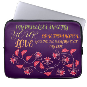 GIFT FOR MOM, SISTER, DAUGHTER, FRIEND, GIRLFRIEND LAPTOP SLEEVE