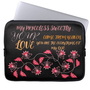 GIFT FOR MOM, SISTER, DAUGHTER, FRIEND, GIRLFRIEND LAPTOP SLEEVE