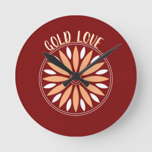 GIFT FOR MOM, SISTER, DAUGHTER, FRIEND, girlfriend Round Clock