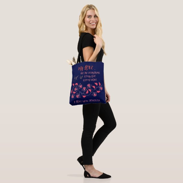 GIFT FOR MOM, SISTER, DAUGHTER, FRIEND, GIRLFRIEND TOTE BAG (On Model)