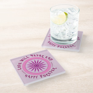 GIFT FOR MOM, SISTER, DAUGHTER, FRIEND  GLASS COASTER