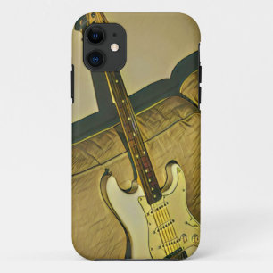 Gift for music teacher guitarist bassist iPhone 11 case
