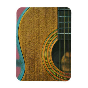 Gift for musician guitarist magnet