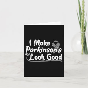 Gift For Parkinson Disease Patients Grey Awareness Card