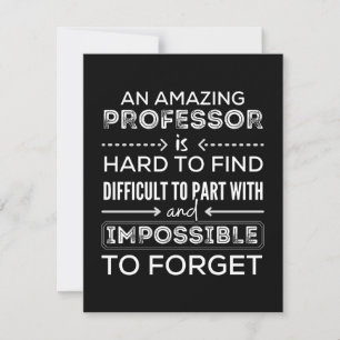Gift For Professor, Professor Gift Save The Date