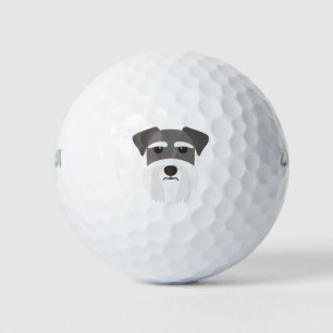 Gift for Schnauzer Golf Balls