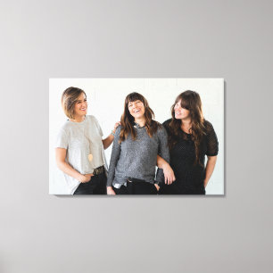 Gift For Sisters Full Photo Keepsake Canvas Print