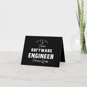 Gift for Software Engineer Note Card
