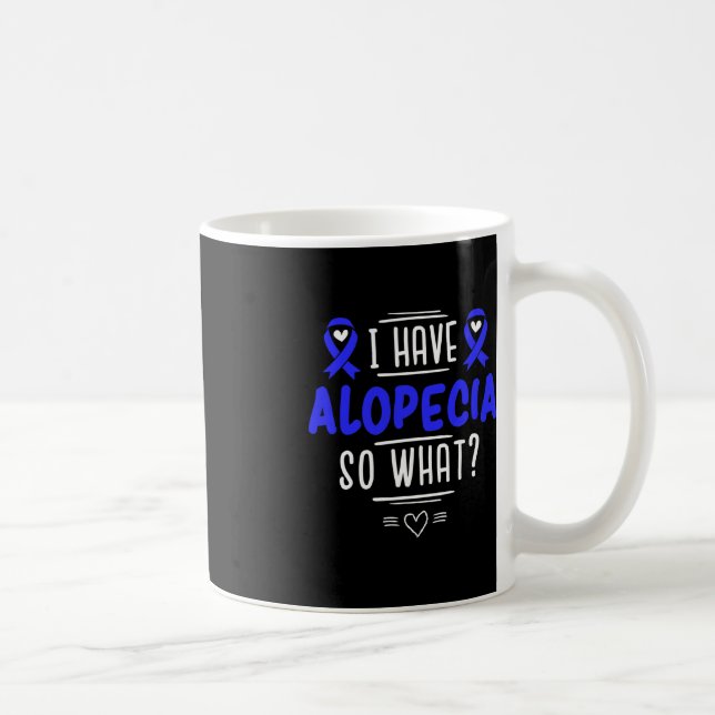 Gift for Spot Baldness Patients Hair Loss  Coffee Mug (Right)