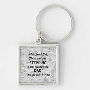 Gift For Step Dad - Keychain