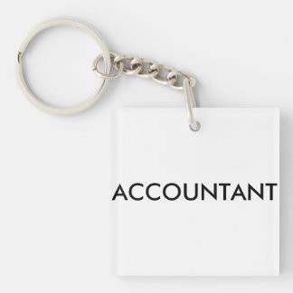 Gift for the accountant keychain