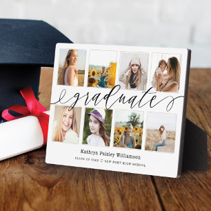 Gift For The Graduate Graduation Photo Collage Plaque