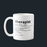 Gift for Therapist - Therapist definition mug - Th<br><div class="desc">Gift for Therapist - Therapist definition mug - Therapist student graduation - Therapy present - Leaving colleague keepsake</div>