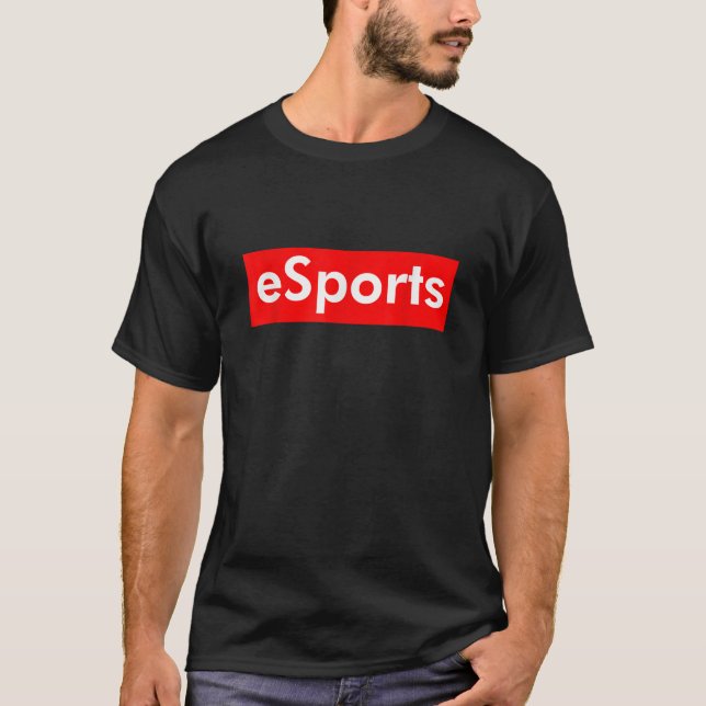 Gift For Video Gamer eSports T-Shirt (Front)