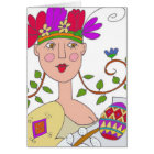 Gift From a Spring Maiden Ukrainian Folk Art