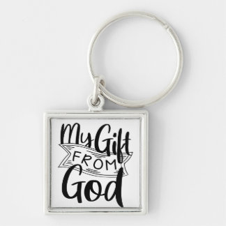Gift From God Art God Gallery Art Birth Blessing B Keychain