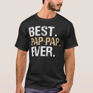 Gift from Granddaughter Grandson Best PapPap vinta T-Shirt