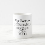 Gift from husband coffee mug<br><div class="desc">Gift from husband</div>