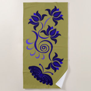 GIFT FROM MOM, DAD, GRANDMOTHER, DAUGHTER, SON BEACH TOWEL