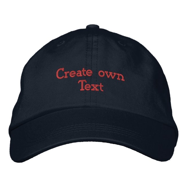 Gift Handsome Embroidered Hat (Front)