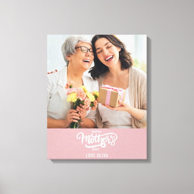  Gift Happy Mother's Day  Canvas Print (Front)