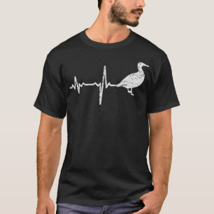 gift heartbeat cool black labrador  T-Shirt