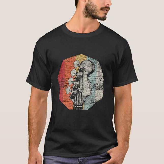 Gift Idea For Bass Guitarist Bass Guitar T Shirt (Front)