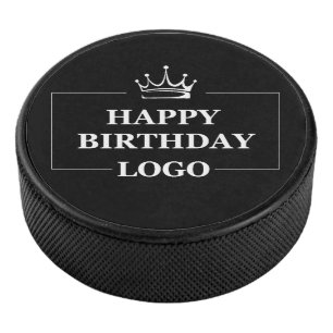 Gift Idea, Personalized Birthday Custom Template Hockey Puck