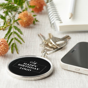 Gift Idea, Personalized Birthday Custom Template Keychain