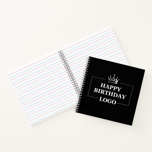 Gift Idea, Personalized Birthday Custom Template Notebook (Inside)