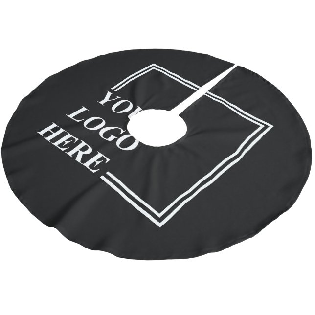 Gift Idea, Personalized Birthday Present Template Brushed Polyester Tree Skirt (Angled)