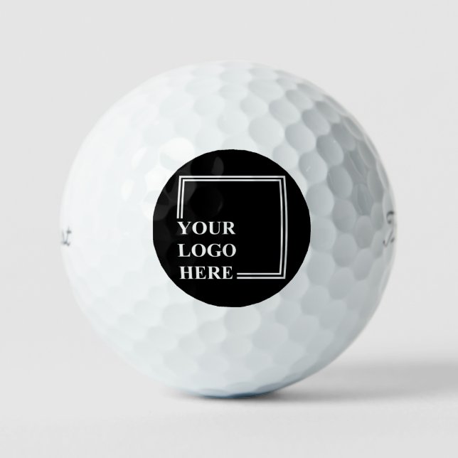 Gift Idea, Personalized Birthday Present Template Golf Balls (Front)