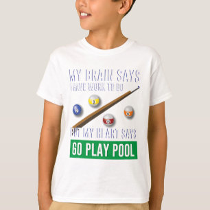 Gift Idea T Shirts For Men Women Billiards And Poo