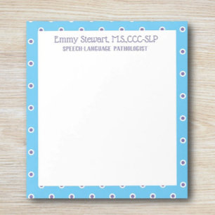 Gift it!! Custom SLP notepad! Notepad