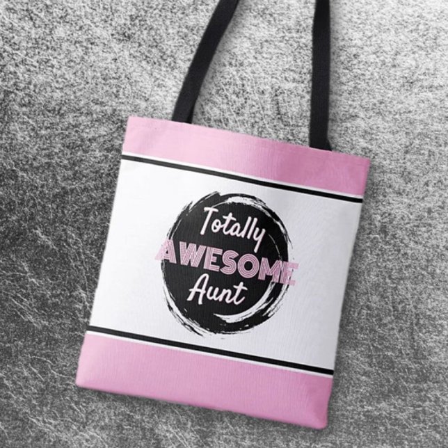 Gift it! Totally Awesome Aunt  Tote Bag (Creator Uploaded)