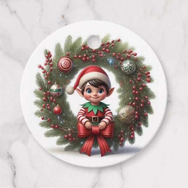 Gift Label "Lutin" (Front)