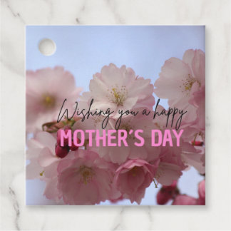 Gift label to put on packets or bouquets