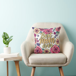 Gift Luxury Floral Modern Collection Throw Pillow