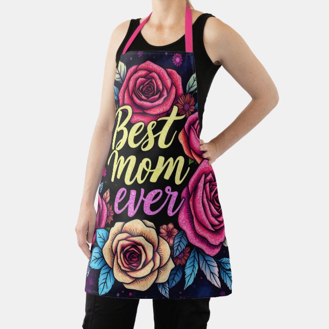 Gift Luxury Floral Popular Collection Apron (Insitu)