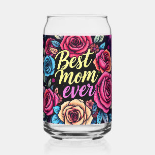 Gift Luxury Floral Popular Collection Can Glass