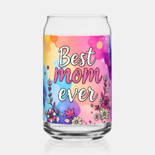 Gift Luxury Floral Trendy Collection Can Glass