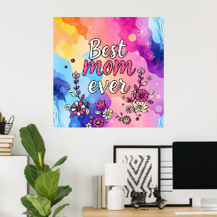 Gift Luxury Floral Trendy Collection Poster