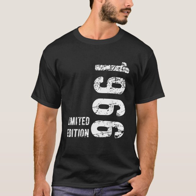 Gift Made in 1966 Bday Gifts Limited Edition T-Shirt (Front)