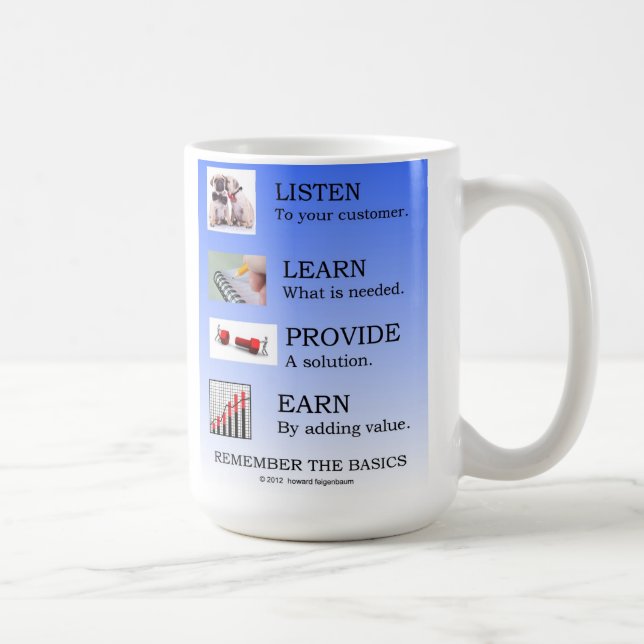 Gift Mug for Business, Sales and Customer Service (Right)
