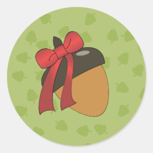Gift Nut Classic Round Sticker