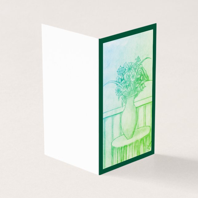 Gift of Flowers - Green (Outside)