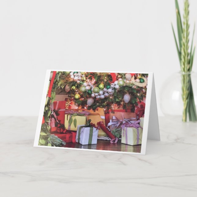 **GIFT OF HAPPINESS & CHEER THIS CHRISTMAS** CARD (Front)
