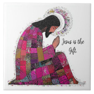 GIFT OF JESUS CERAMIC TILE